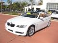 2008 Alpine White BMW 3 Series 328i Convertible  photo #3