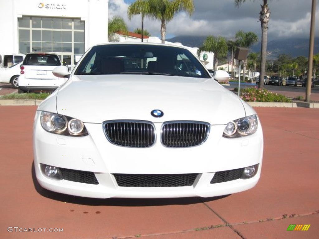 2008 3 Series 328i Convertible - Alpine White / Saddle Brown/Black photo #5