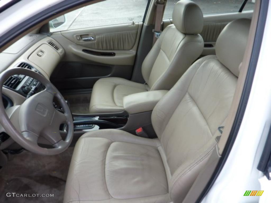 1998 Accord EX Sedan - Taffeta White / Ivory photo #8