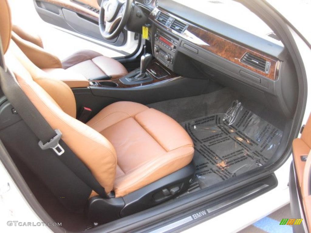 2008 3 Series 328i Convertible - Alpine White / Saddle Brown/Black photo #8