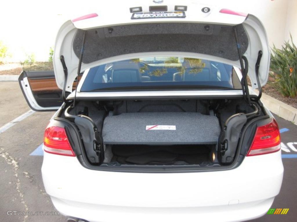 2008 3 Series 328i Convertible - Alpine White / Saddle Brown/Black photo #15