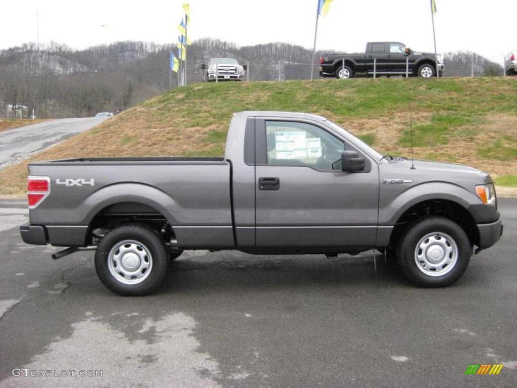 Sterling Grey Metallic 2011 Ford F150 XL Regular Cab 4x4 Exterior Photo #41660979