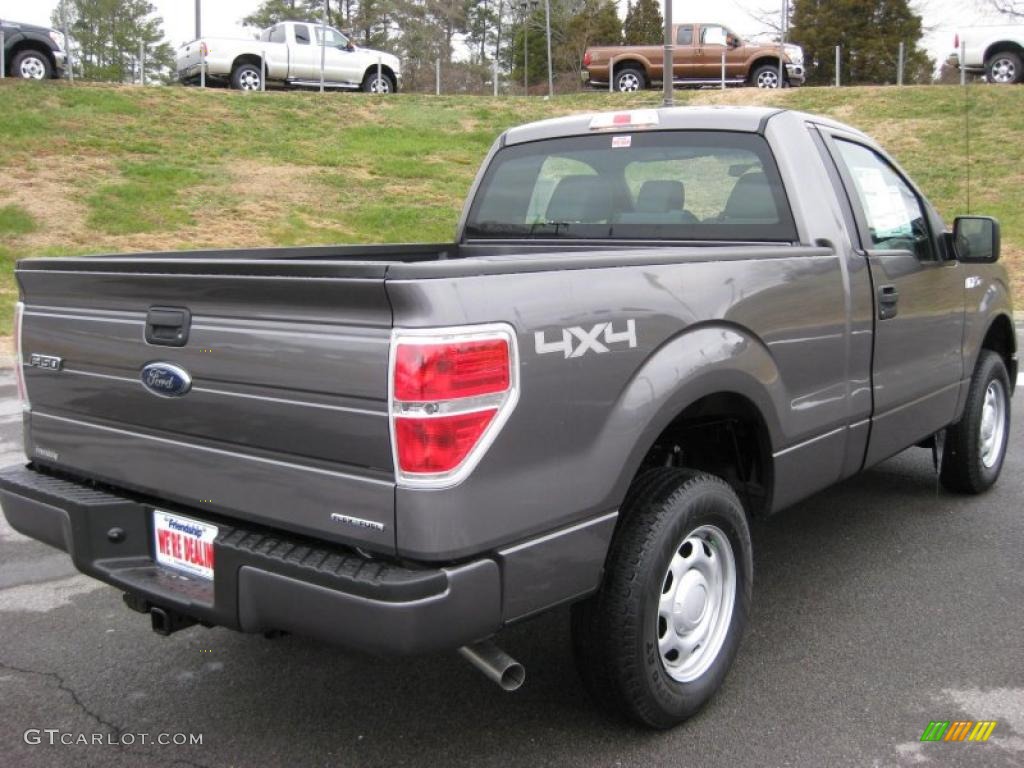 Sterling Grey Metallic 2011 Ford F150 XL Regular Cab 4x4 Exterior Photo #41660995