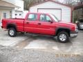 2003 Victory Red Chevrolet Silverado 2500HD LS Crew Cab  photo #6