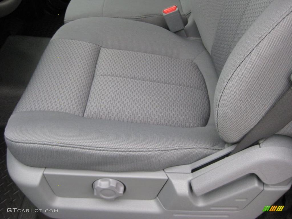 Steel Gray Interior 2011 Ford F150 XL Regular Cab Photo #41661531
