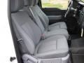 Steel Gray 2011 Ford F150 XL Regular Cab Interior Color