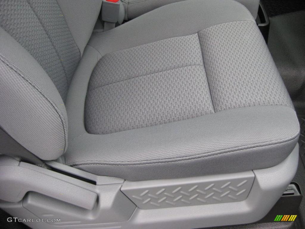 Steel Gray Interior 2011 Ford F150 XL Regular Cab Photo #41661587