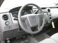 Steel Gray 2011 Ford F150 XL Regular Cab Steering Wheel