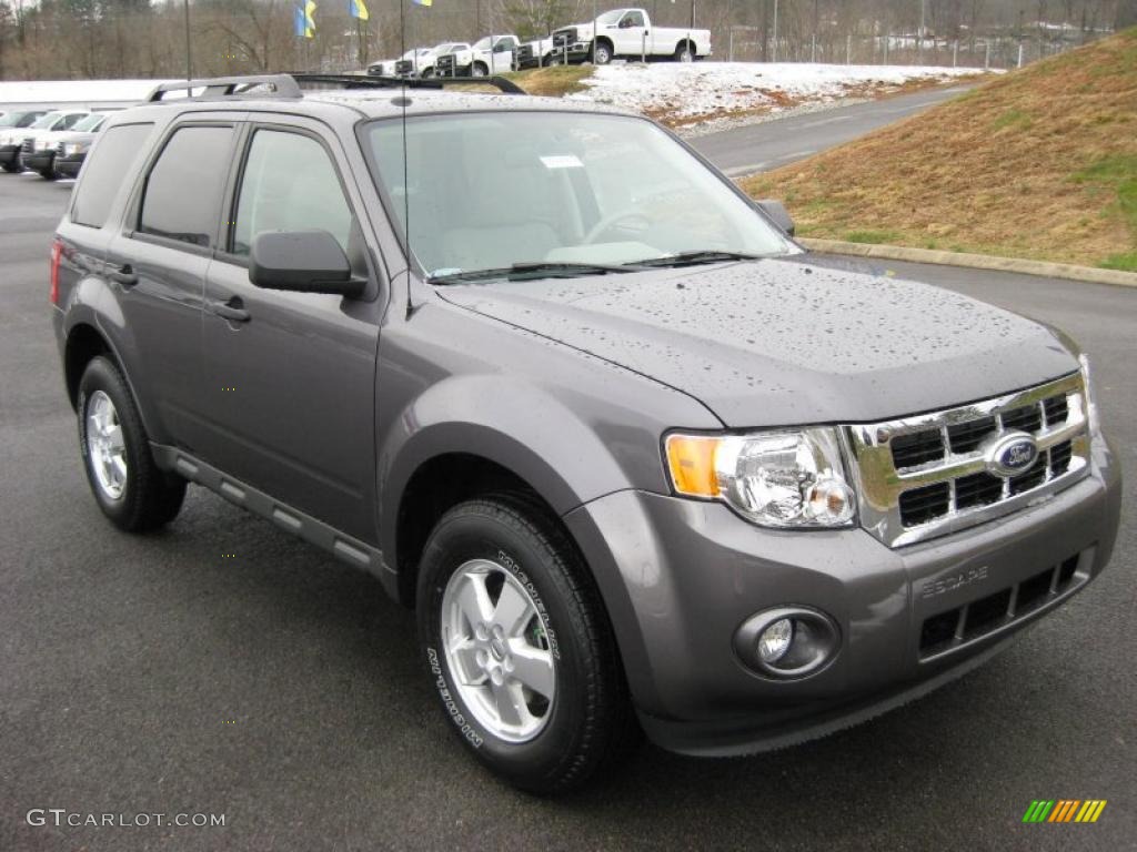 2011 Escape XLT V6 4WD - Sterling Grey Metallic / Stone photo #4