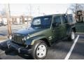 Jeep Green Metallic 2007 Jeep Wrangler Unlimited Sahara