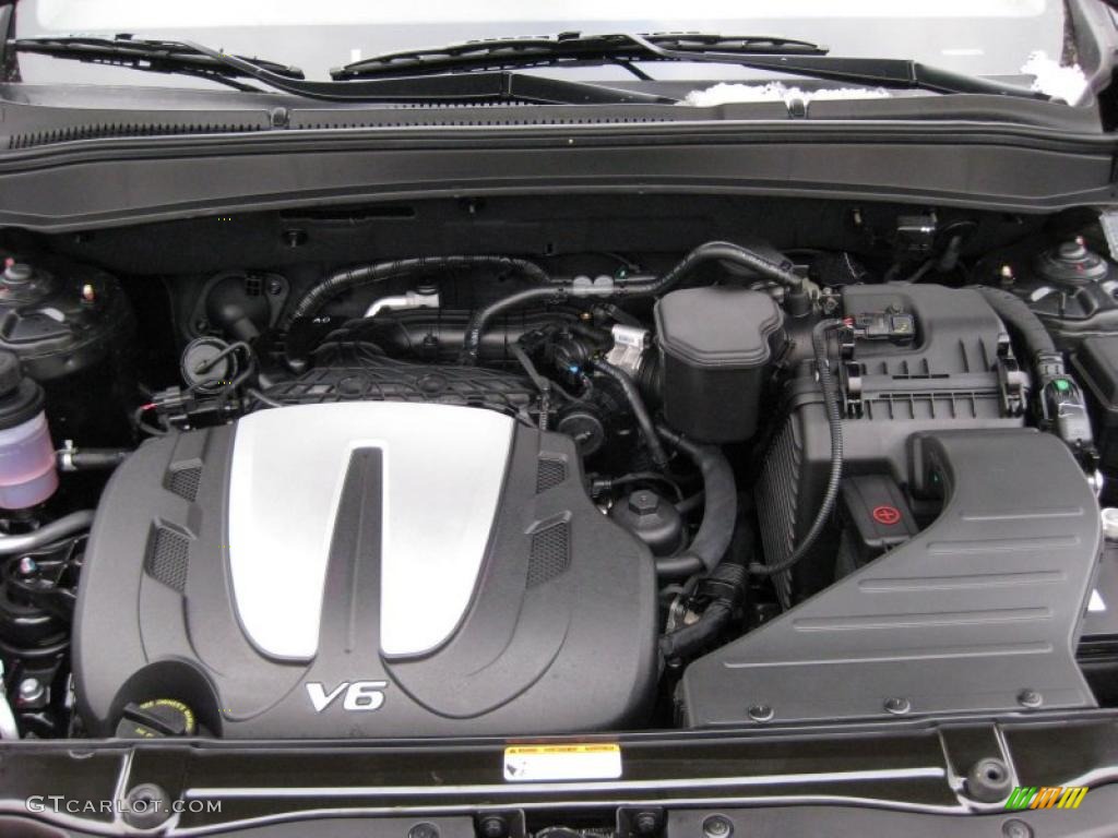 2011 Hyundai Santa Fe SE AWD 3.5 Liter DOHC 24-Valve VVT V6 Engine Photo #41665231