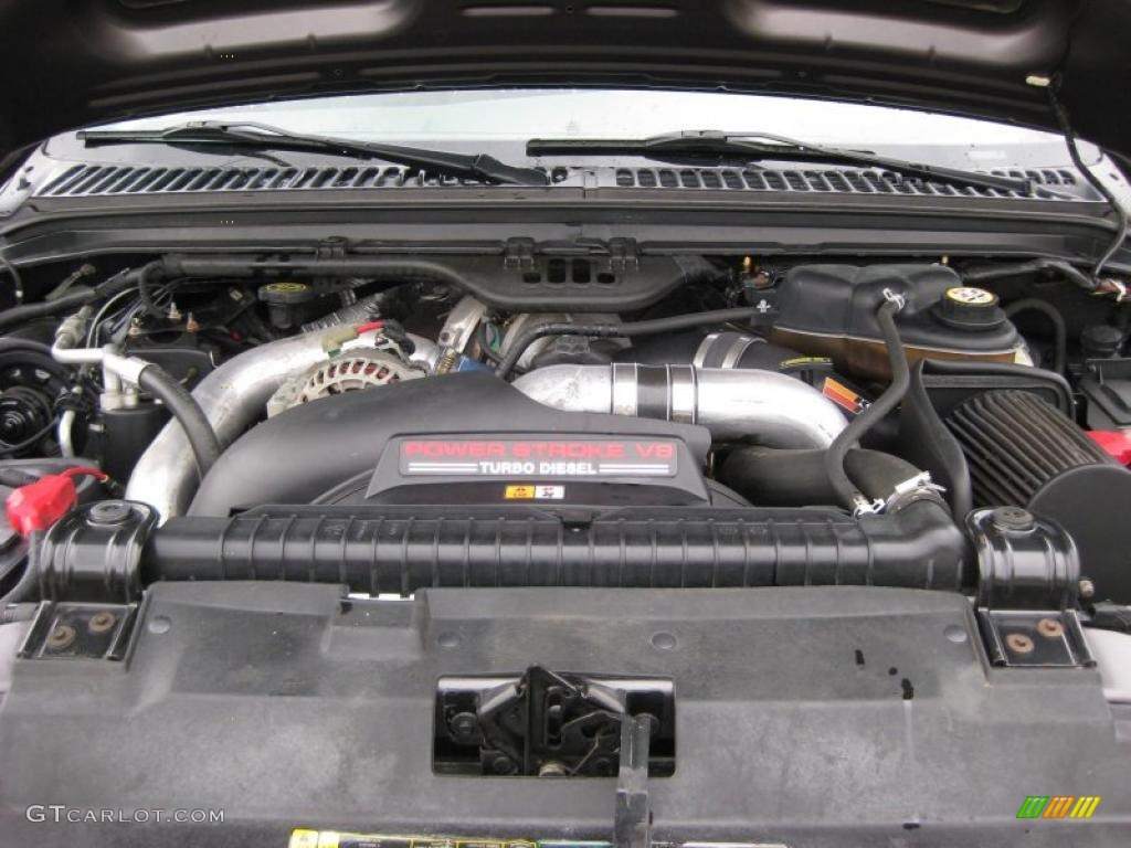 2004 Ford F250 Super Duty XLT Regular Cab 4x4 6.0 Liter OHV 32-Valve Power Stroke Turbo Diesel V8 Engine Photo #41666712