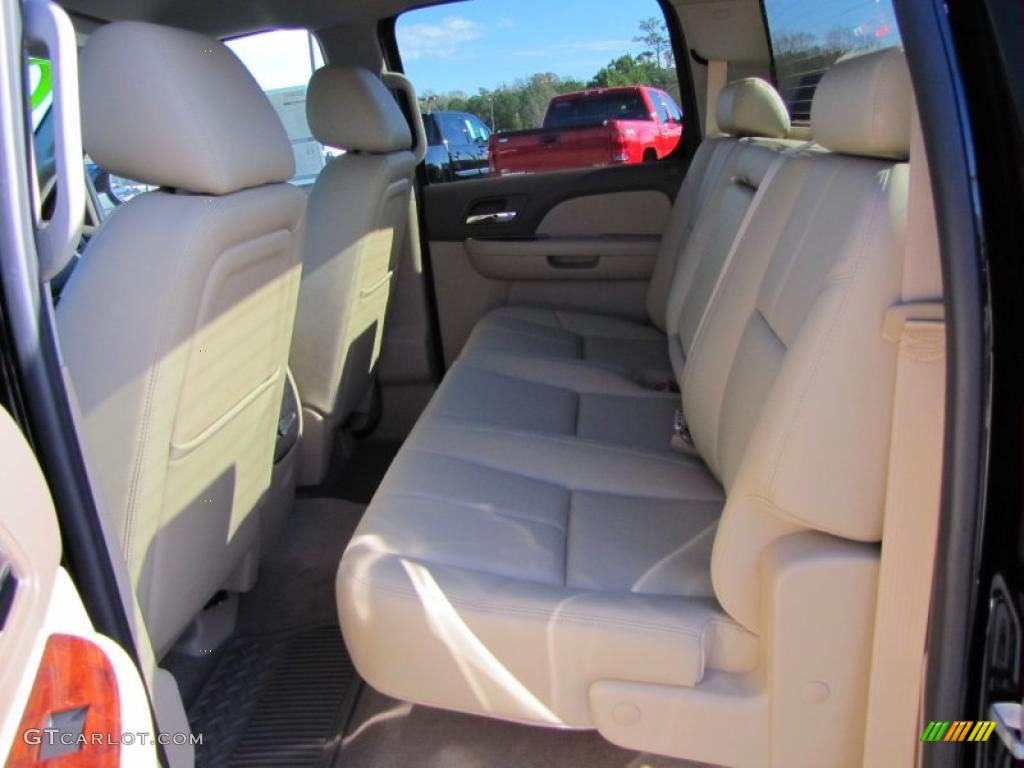 Very Dark Cashmere/Light Cashmere Interior 2011 GMC Sierra 1500 SLT Crew Cab Photo #41667696