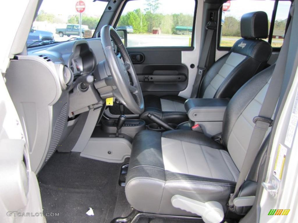 Dark Slate Gray/Medium Slate Gray Interior 2010 Jeep Wrangler Unlimited Rubicon 4x4 Photo #41668841