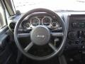 Dark Slate Gray/Medium Slate Gray Steering Wheel Photo for 2010 Jeep Wrangler Unlimited #41668988
