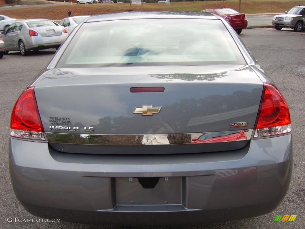 2007 Impala LS - Dark Silver Metallic / Neutral Beige photo #4