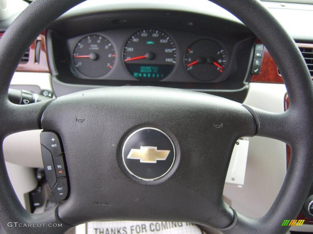 2007 Impala LS - Dark Silver Metallic / Neutral Beige photo #10