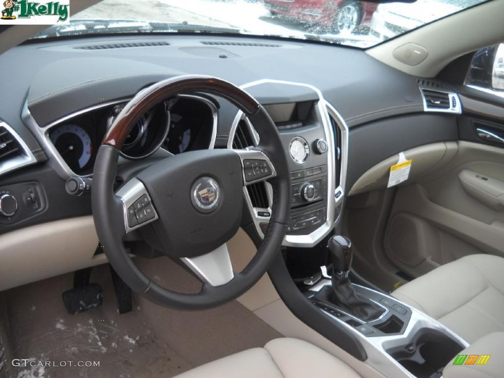 Shale/Ebony Interior 2011 Cadillac SRX 4 V6 AWD Photo #41671212