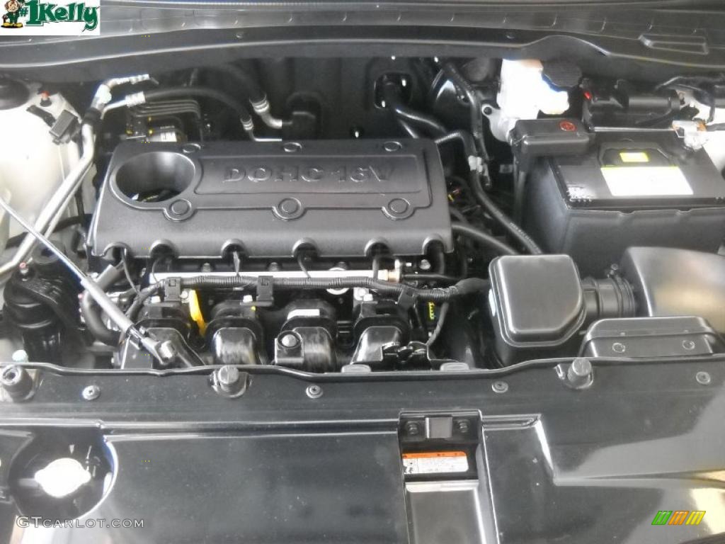 2010 Hyundai Tucson Limited 2.4 Liter DOHC 16-Valve CVVT 4 Cylinder Engine Photo #41673585