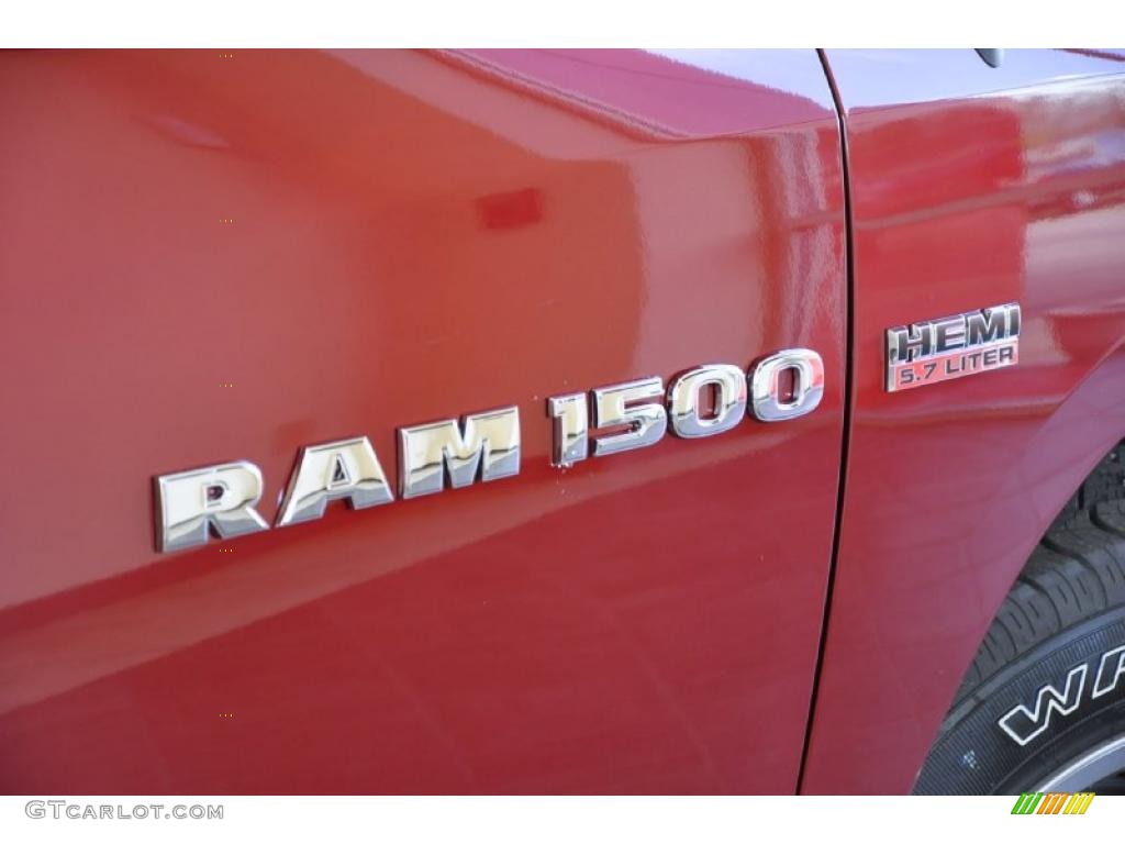 2011 Ram 1500 Sport Crew Cab - Deep Cherry Red Crystal Pearl / Dark Slate Gray photo #5