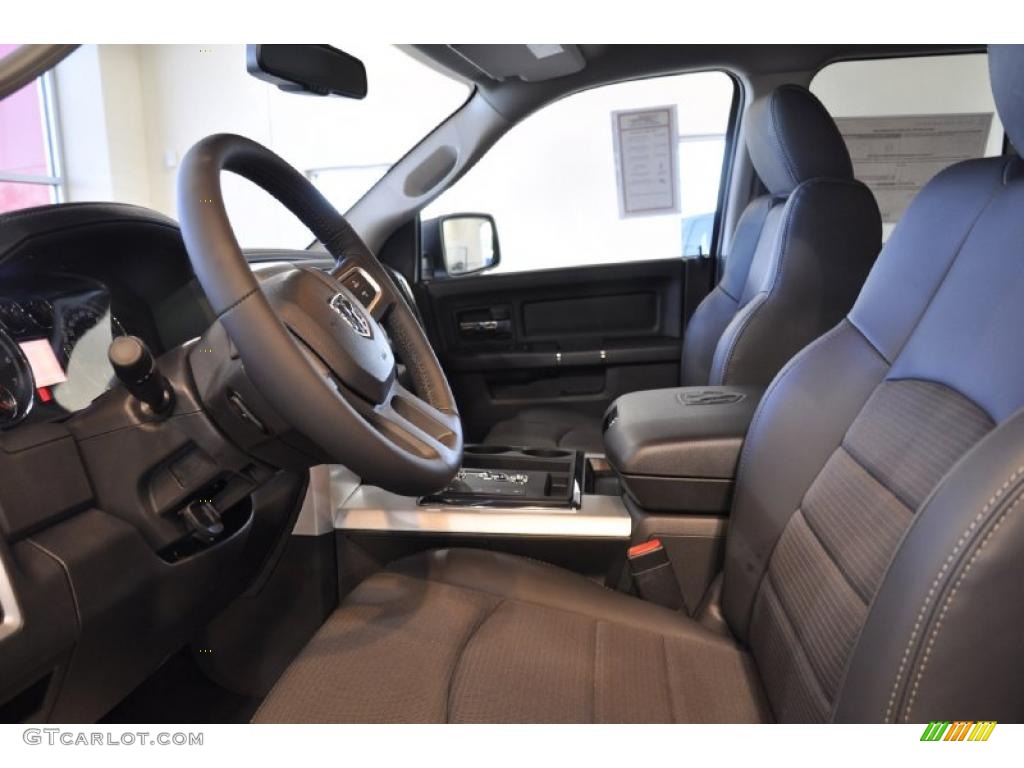 Dark Slate Gray Interior 2011 Dodge Ram 1500 Sport Quad Cab 4x4 Photo #41675821