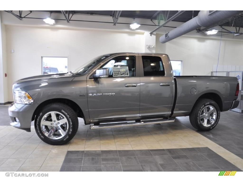 2011 Ram 1500 Sport Quad Cab - Mineral Gray Metallic / Dark Slate Gray photo #1