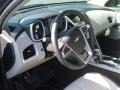 Light Titanium/Jet Black 2011 Chevrolet Equinox LTZ Steering Wheel