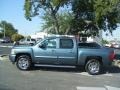 2011 Blue Granite Metallic Chevrolet Silverado 1500 LT Crew Cab  photo #3