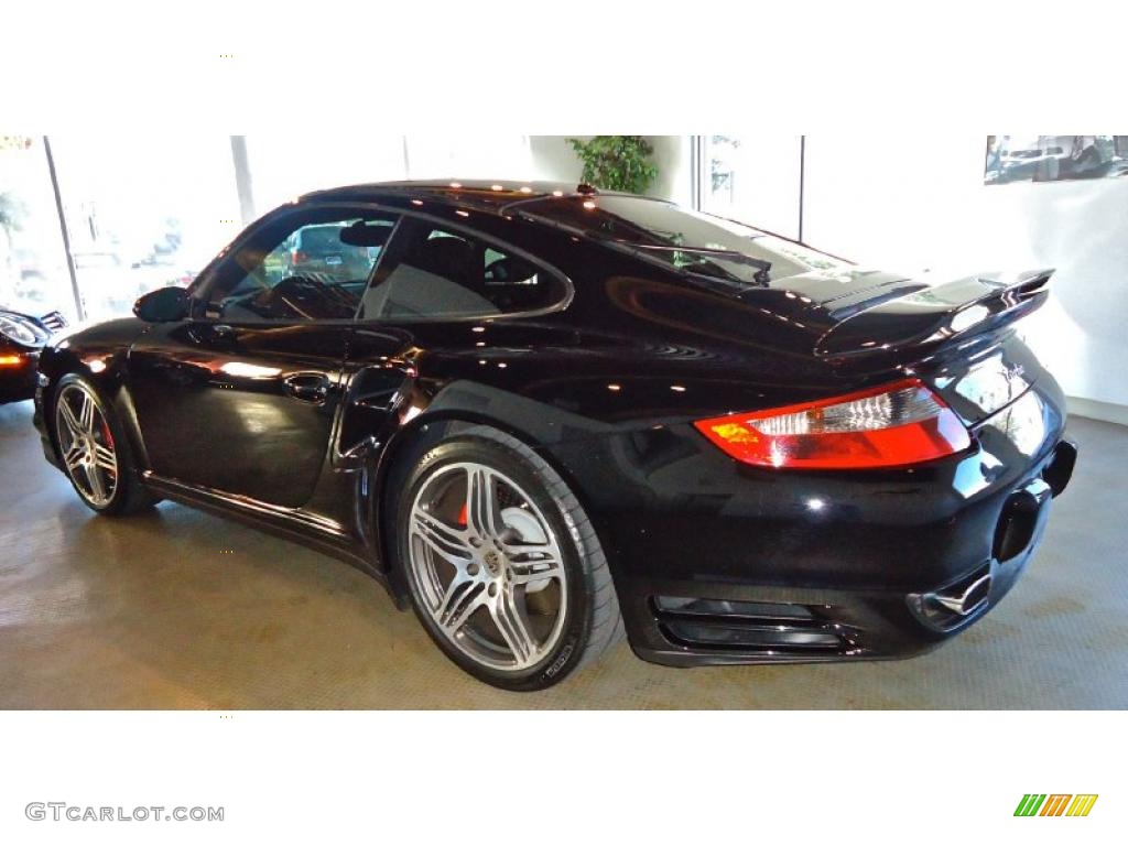 Black 2009 Porsche 911 Turbo Coupe Exterior Photo #41677241