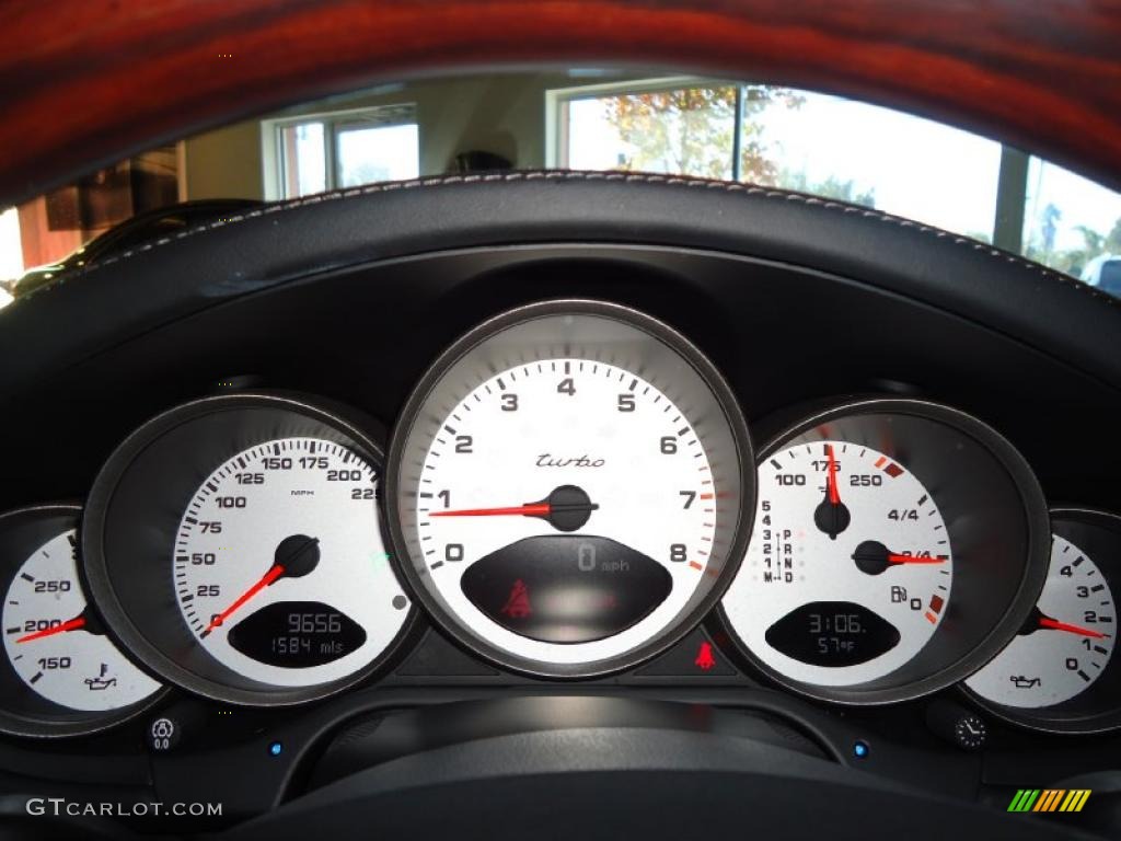 2009 Porsche 911 Turbo Coupe Gauges Photo #41677589