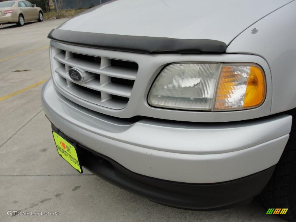 2002 F150 XL Regular Cab - Silver Metallic / Medium Graphite photo #11