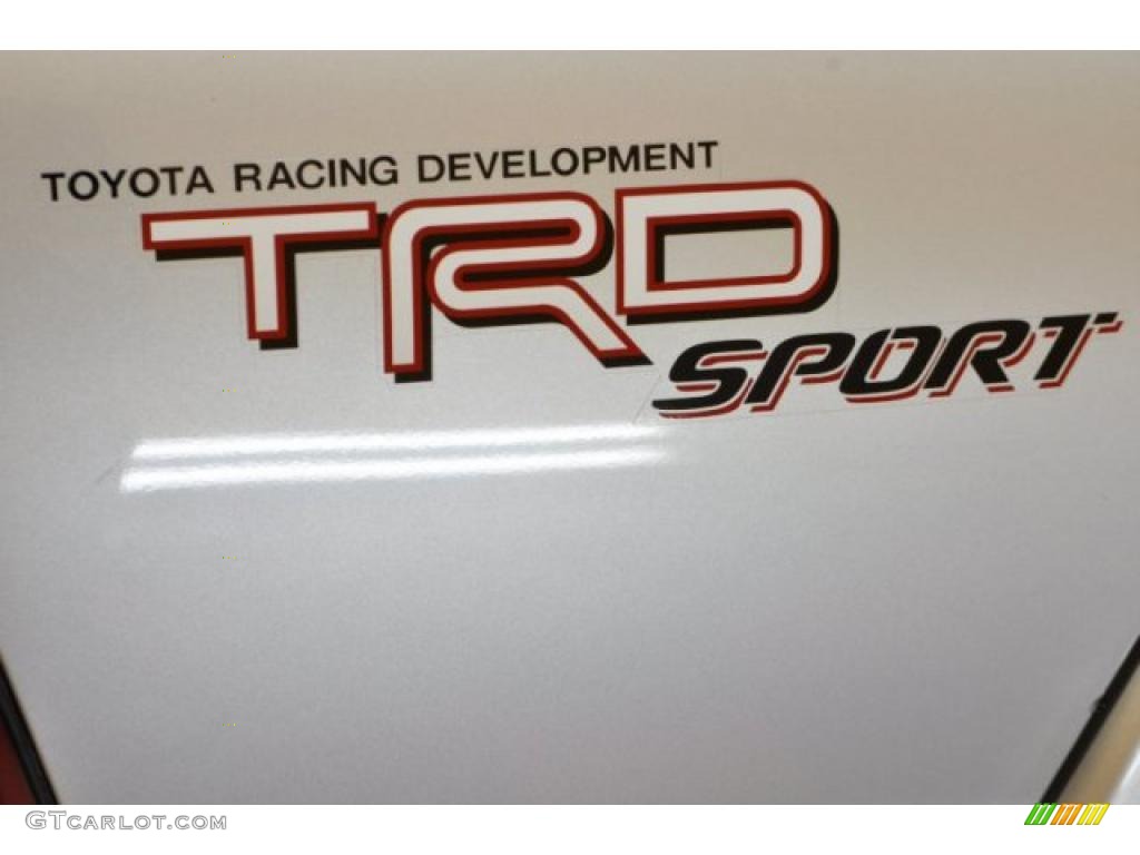 2009 Tacoma V6 TRD Sport Access Cab 4x4 - Silver Streak Mica / Graphite Gray photo #15