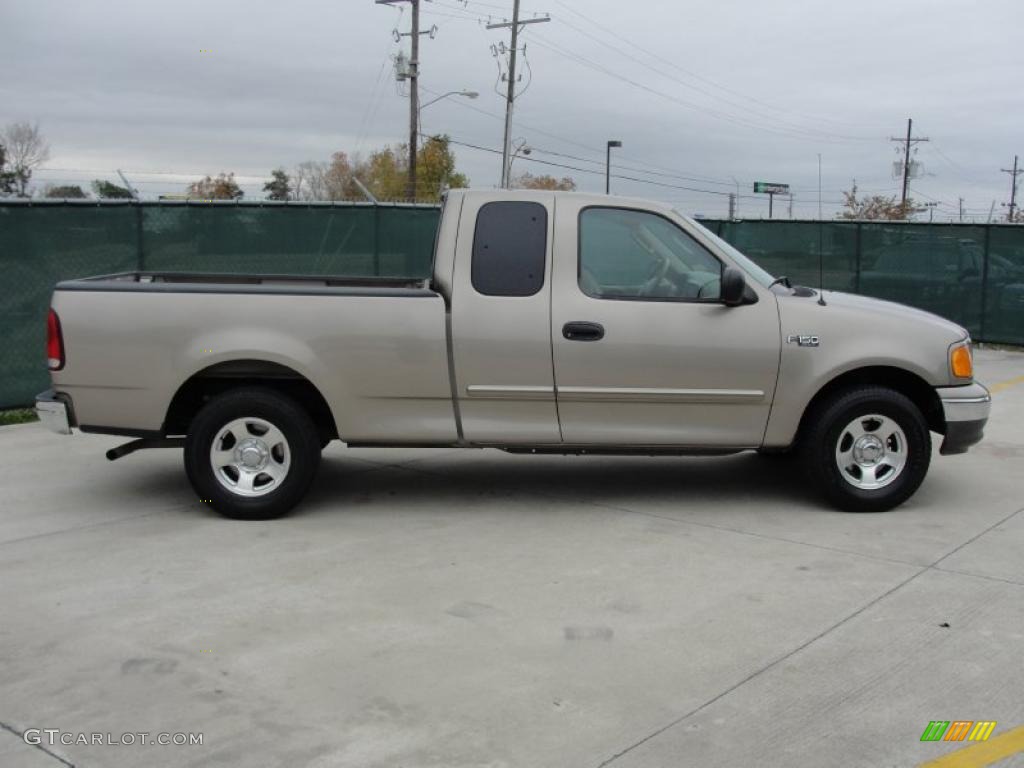 Arizona Beige Metallic 2004 Ford F150 XLT Heritage SuperCab Exterior Photo #41679677