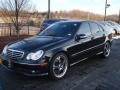 Black 2005 Mercedes-Benz C 230 Kompressor Sedan Exterior