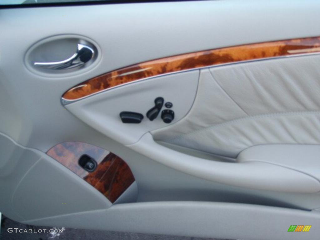 2005 Mercedes-Benz CLK 500 Cabriolet Ash Door Panel Photo #41680673