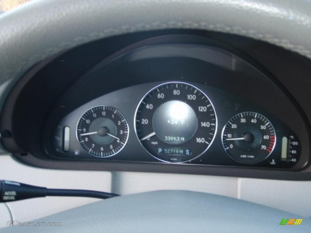 2005 Mercedes-Benz CLK 500 Cabriolet Gauges Photo #41680777