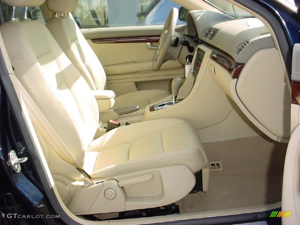 Beige Interior 2008 Audi A4 2.0T quattro Avant Photo #41681549