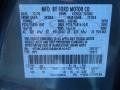 UN: Steel Blue Metallic 2011 Ford Escape Limited V6 Color Code