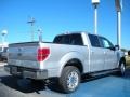 2011 Ingot Silver Metallic Ford F150 Lariat SuperCrew  photo #3