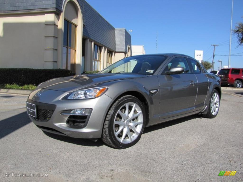 Diamond Gray Metallic 2009 Mazda RX-8 Grand Touring Exterior Photo #41683045