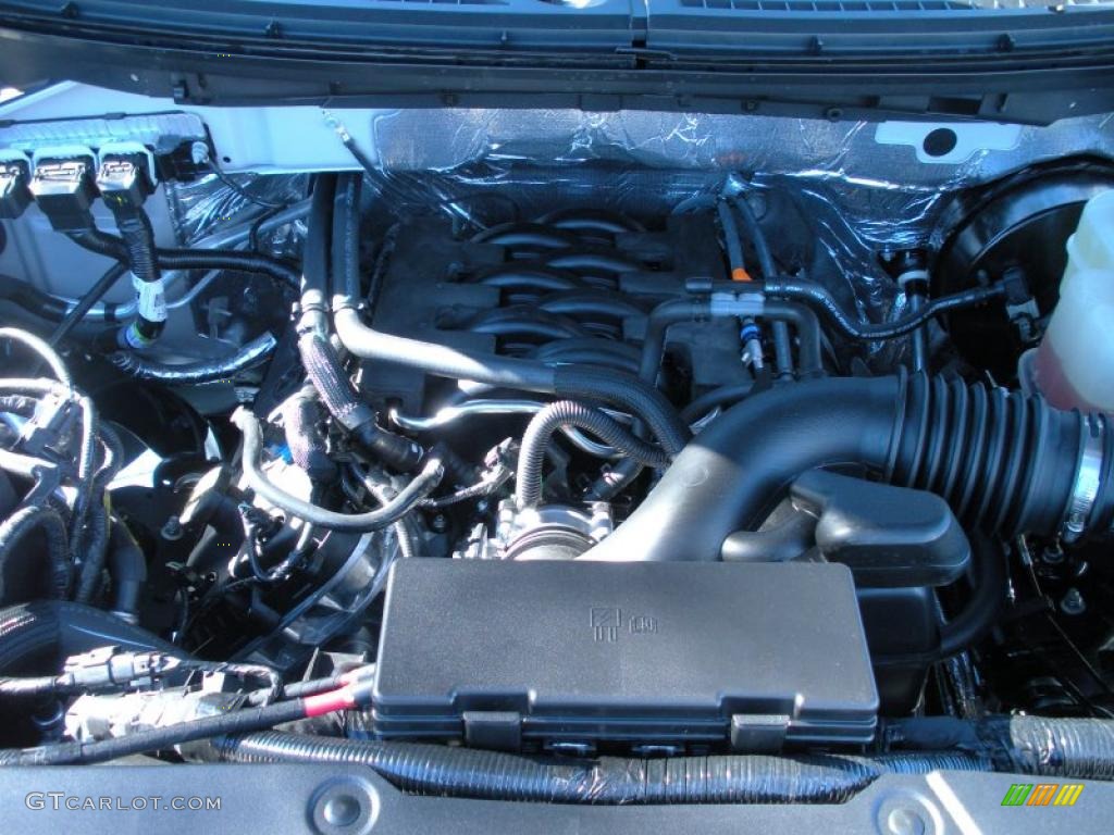 2011 Ford F150 Lariat SuperCrew 5.0 Liter Flex-Fuel DOHC 32-Valve Ti-VCT V8 Engine Photo #41683085