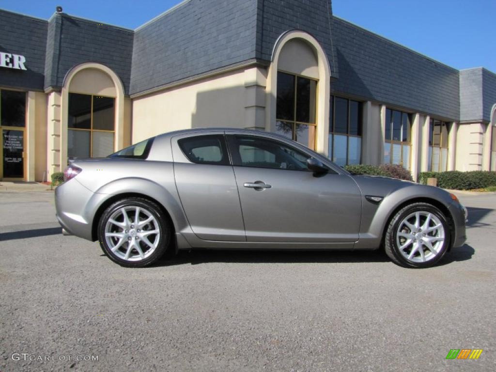 2009 RX-8 Grand Touring - Diamond Gray Metallic / Dune Beige photo #8