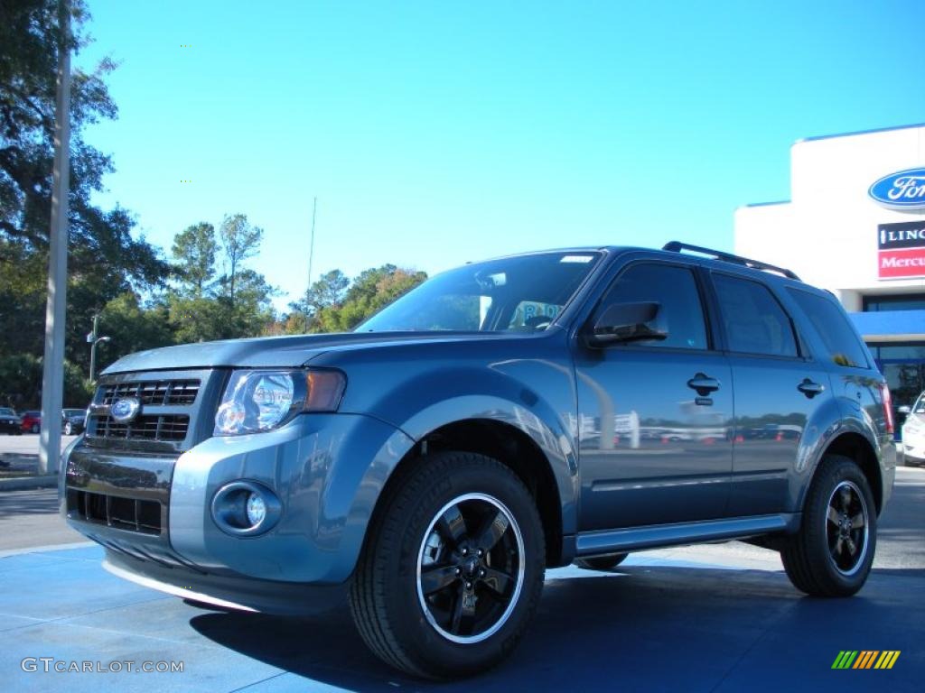 2011 Escape XLT Sport V6 - Steel Blue Metallic / Charcoal Black photo #1