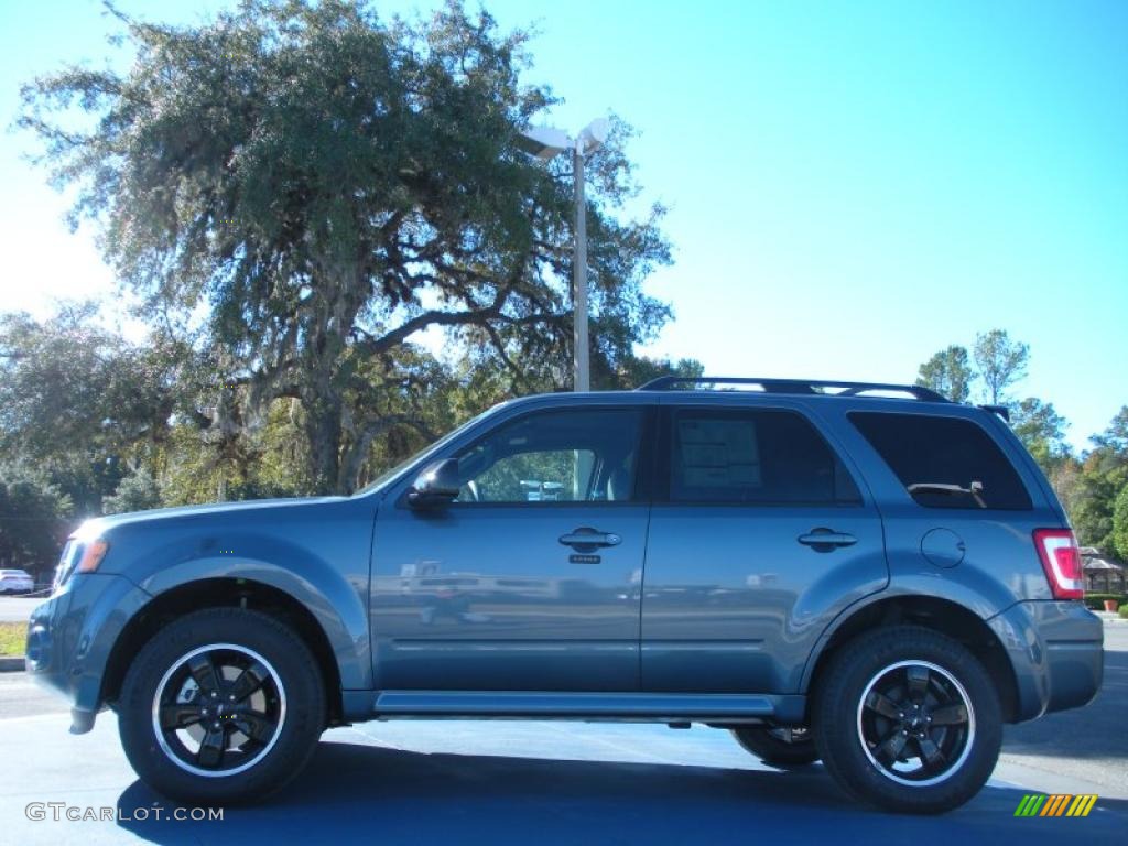 2011 Escape XLT Sport V6 - Steel Blue Metallic / Charcoal Black photo #2