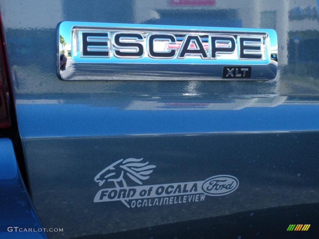 2011 Escape XLT Sport V6 - Steel Blue Metallic / Charcoal Black photo #4