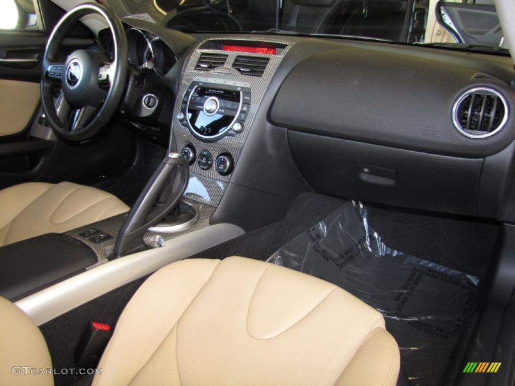 Dune Beige Interior 2009 Mazda RX-8 Grand Touring Photo #41683177