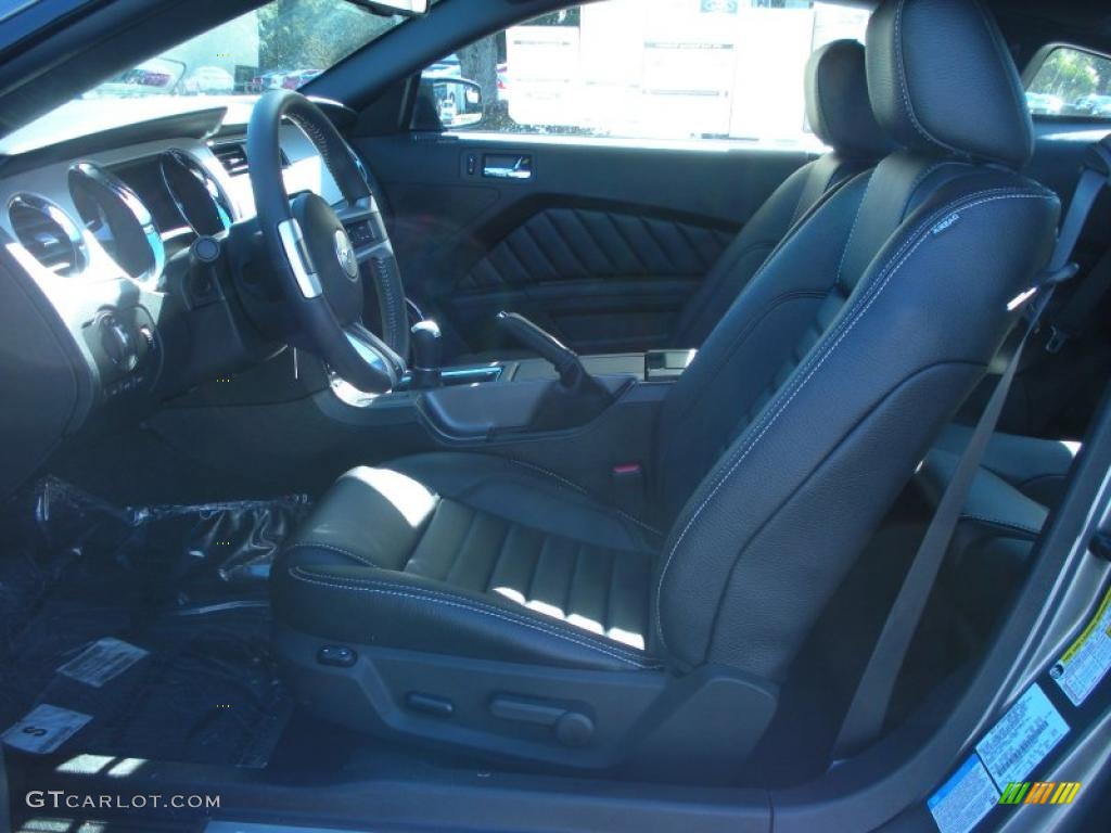 Charcoal Black Interior 2011 Ford Mustang GT Premium Coupe Photo #41683889