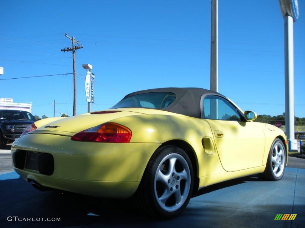 1999 Boxster  - Pastel Yellow / Black photo #4