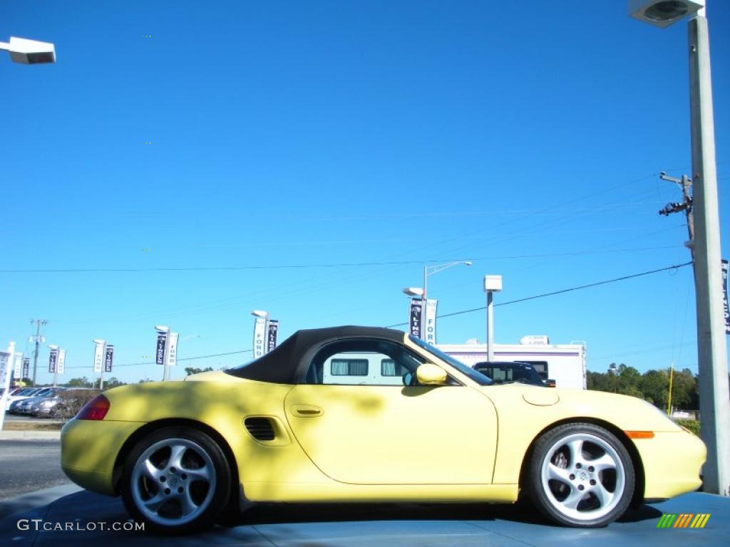 1999 Boxster  - Pastel Yellow / Black photo #5