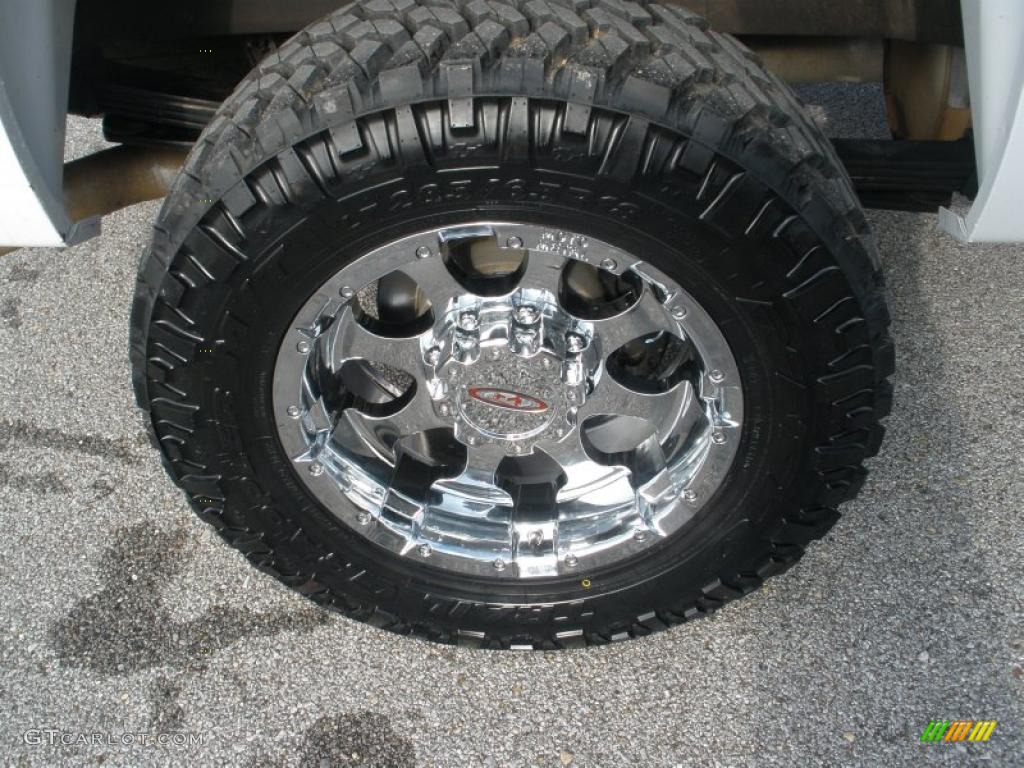 2007 Chevrolet Silverado 2500HD LT Crew Cab 4x4 Custom Wheels Photo #41684937